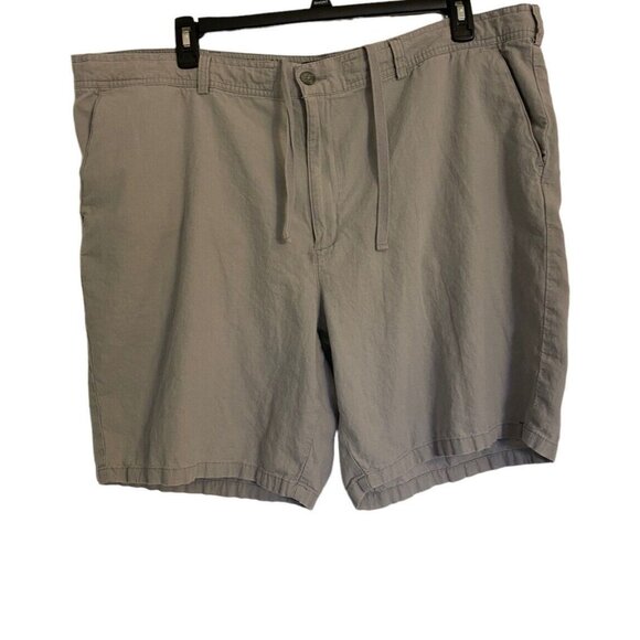 Marc Anthony Men's XXL Light Gray Elastic Waist Draw String Shorts - Picture 1 of 6